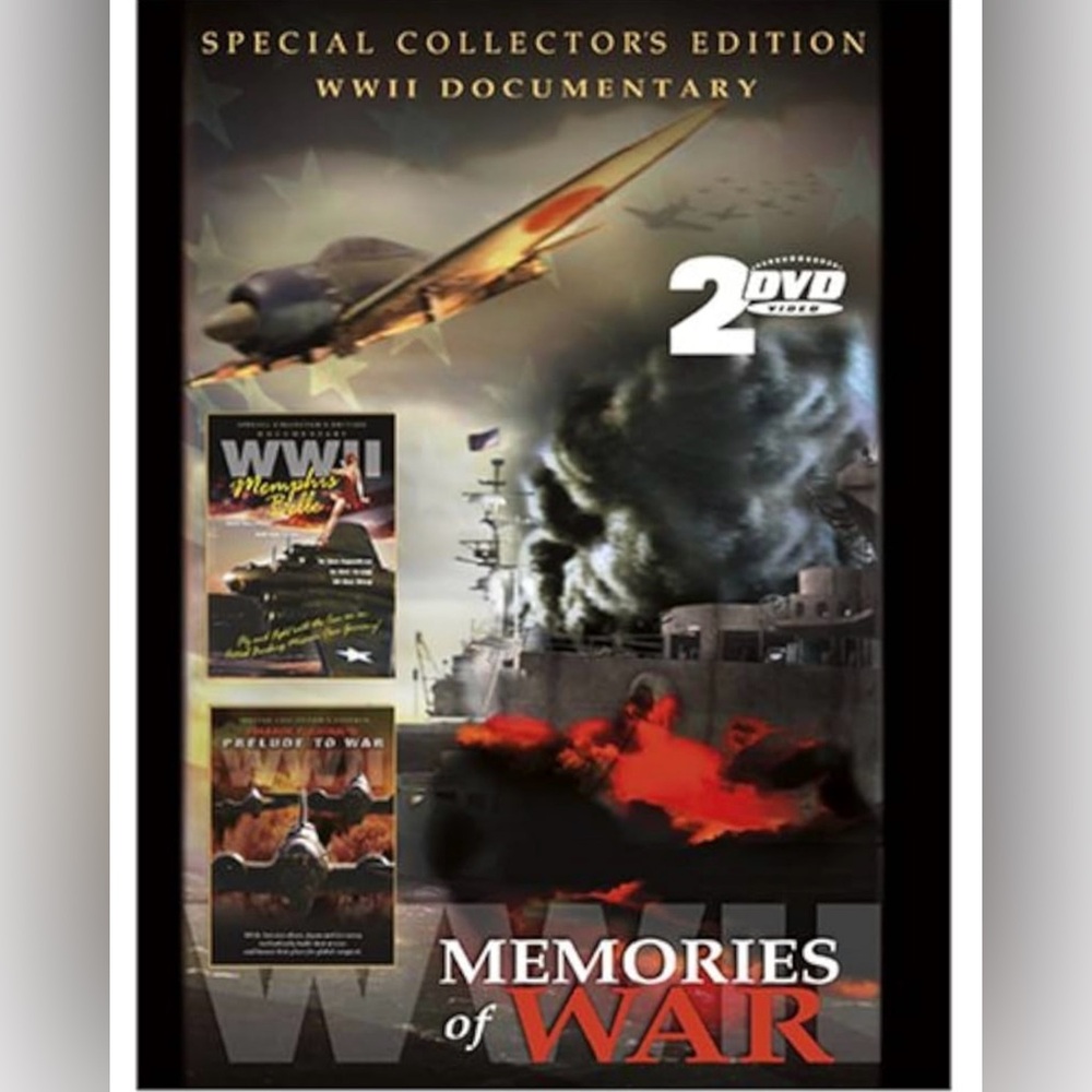 Memories of War 2 DVD By David Bianculli set NWT